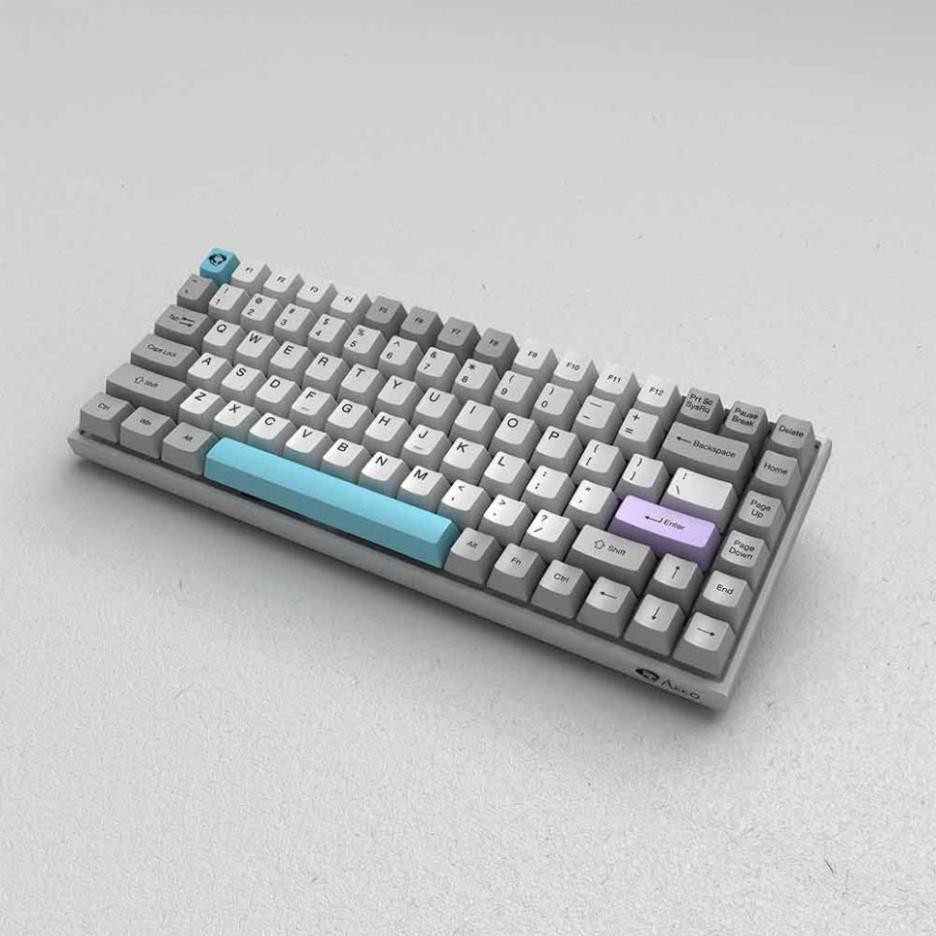 Bàn phím cơ Akko 3084 Silent – Bluetooth 5.0 – Led trắng
