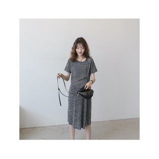 Váy Bầu Đầm Bầu thun chít eo A1655