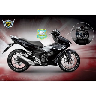 Tem rời dán xe winner X 3015 dán xe đen