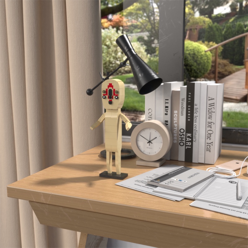 Bộ Đồ Chơi Lắp Ráp Mô Hình Kinh Dị Cho Trẻ scp-173