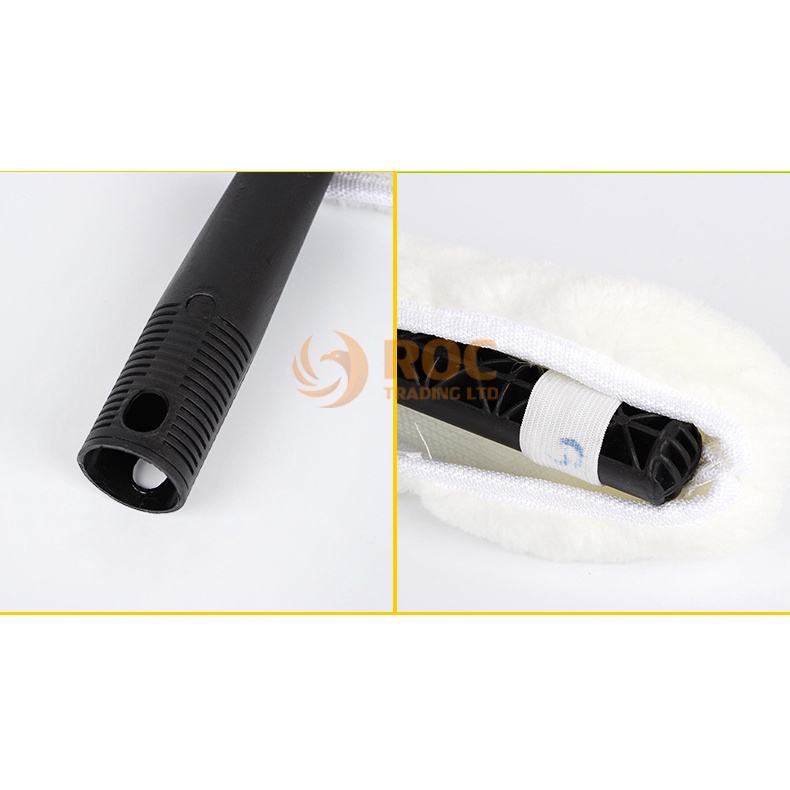 Tay lau kính, bông tai thỏ thay thế 35cm 14 inch