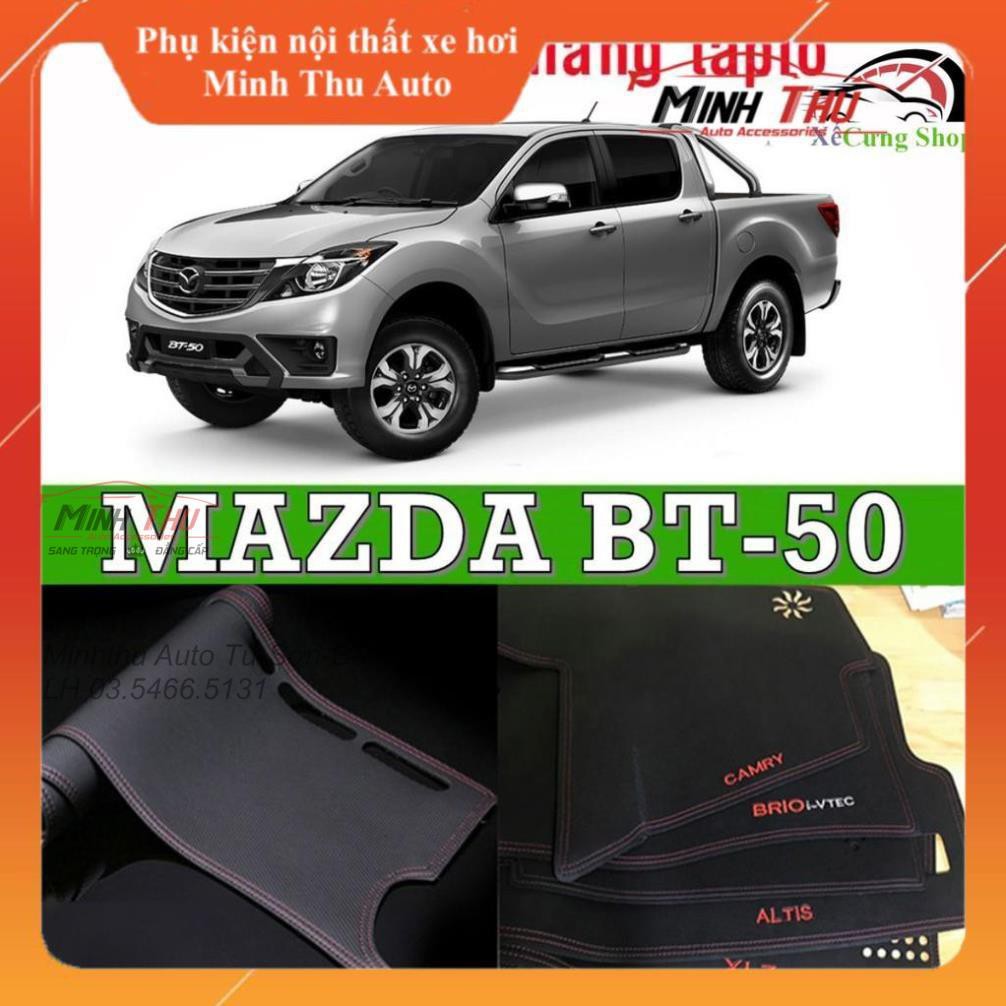 Thảm Taplo Da Carbon Xe Mazda BT 50 đời 2015-2021