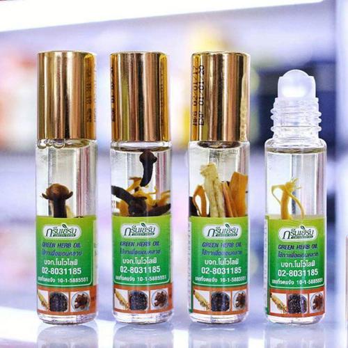 Dầu Lăn Sâm Thái Ginseng Green Herb Oil