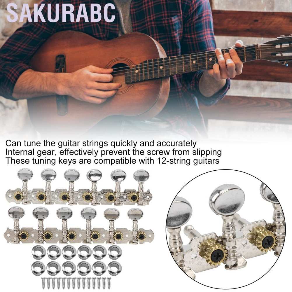 Dụng Cụ Lên Dây Đàn Guitar 12 Dây Sakurabc