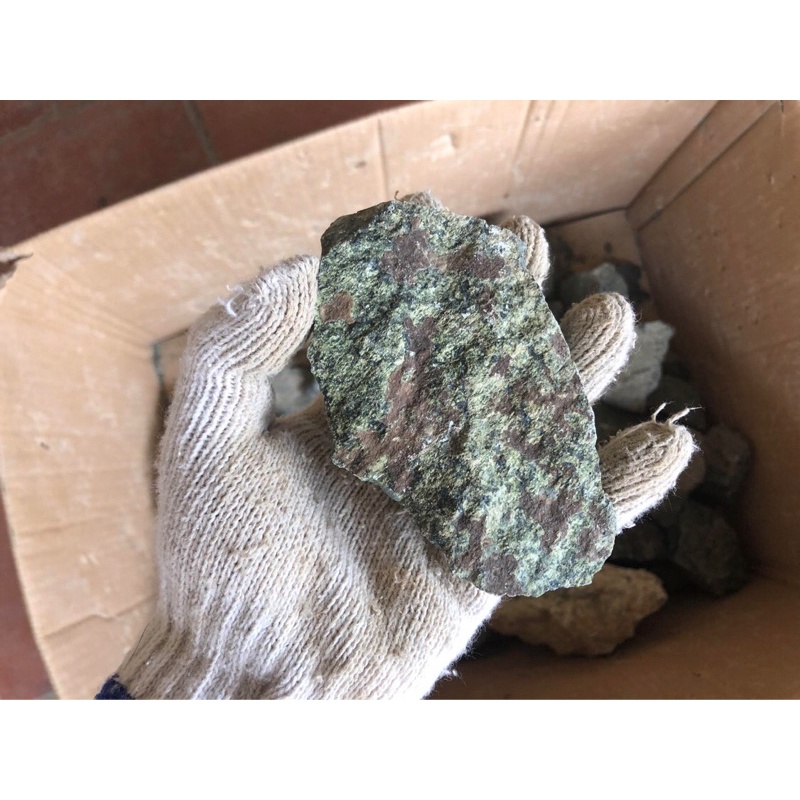 1kg Đá Nham Xanh setup bể cá thuỷ sinh