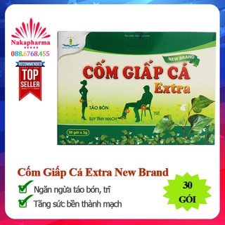 ✅ Cốm Giấp Cá Extra – Dành cho người bị trĩ, táo bón, suy tĩnh mạch chân, phù chân, giúp nhuận tràng
