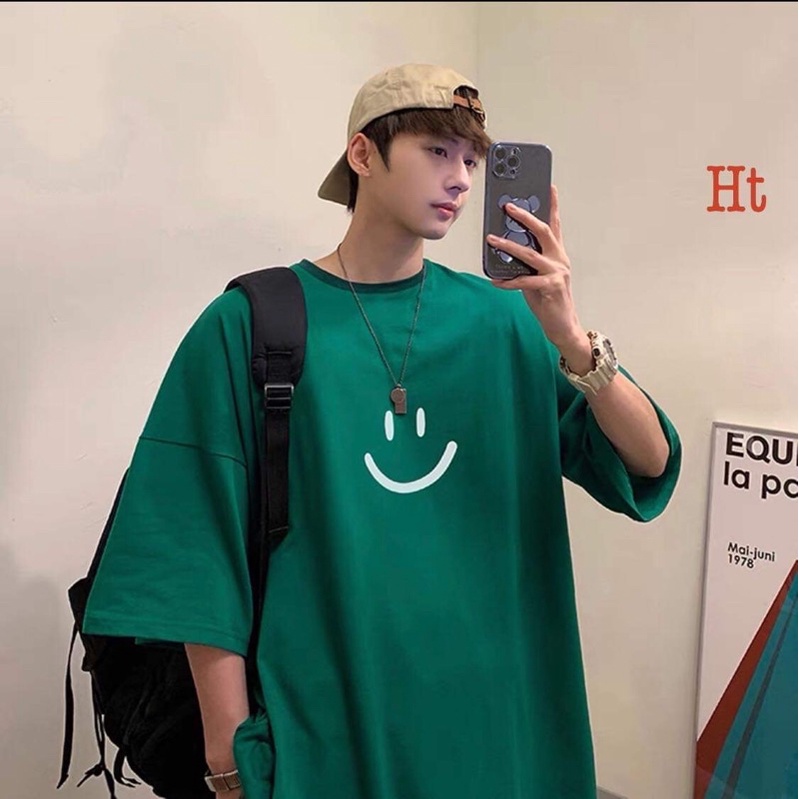 Áo phông mặt cười màu mới HT11