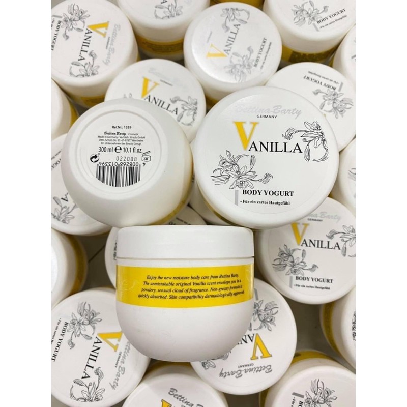 Dưỡng thể Vanilla Body Youry siêu mềm mịn, dưỡng trắng của Đức
