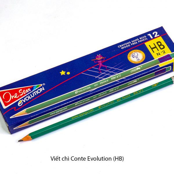 Hộp 12 bút chì 2B xanh