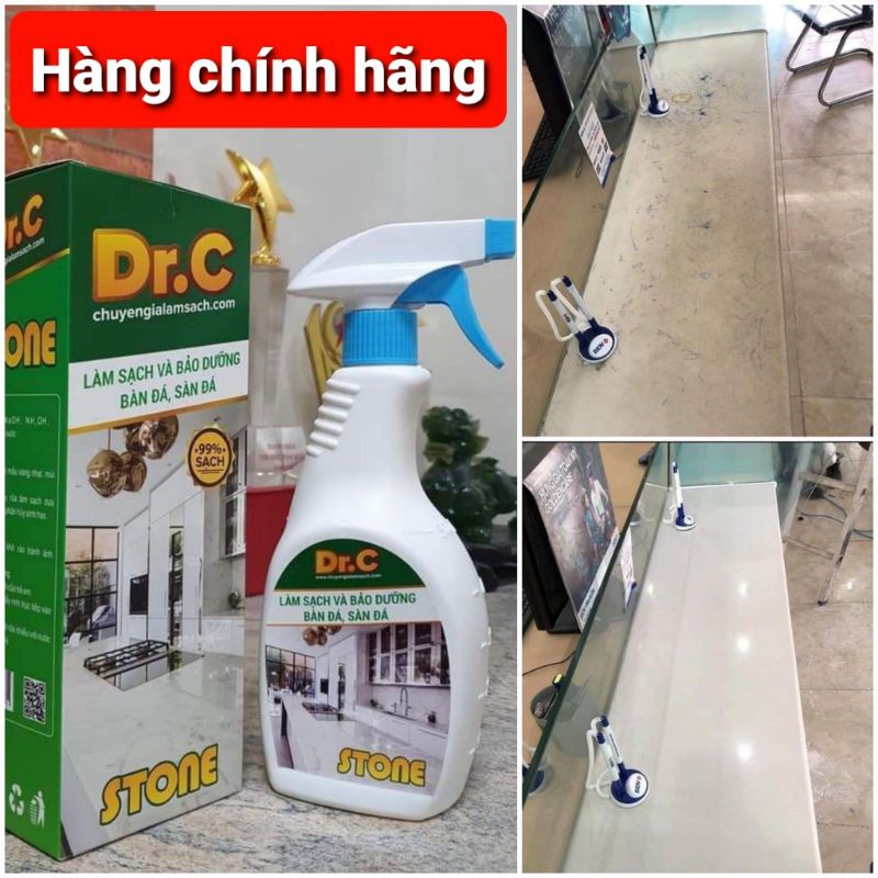 Siêu làm sạch sàn đá, bàn đá Dr.C