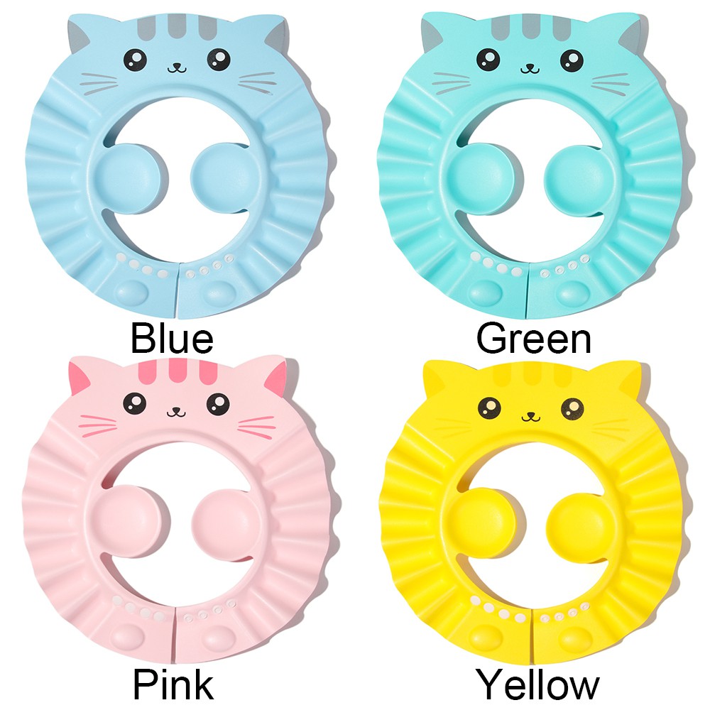 Mũ Tắm Bảo Vệ Tai Chống Thấm Nước Nhiều Màu Sắc Tùy Chọn Cho Bé