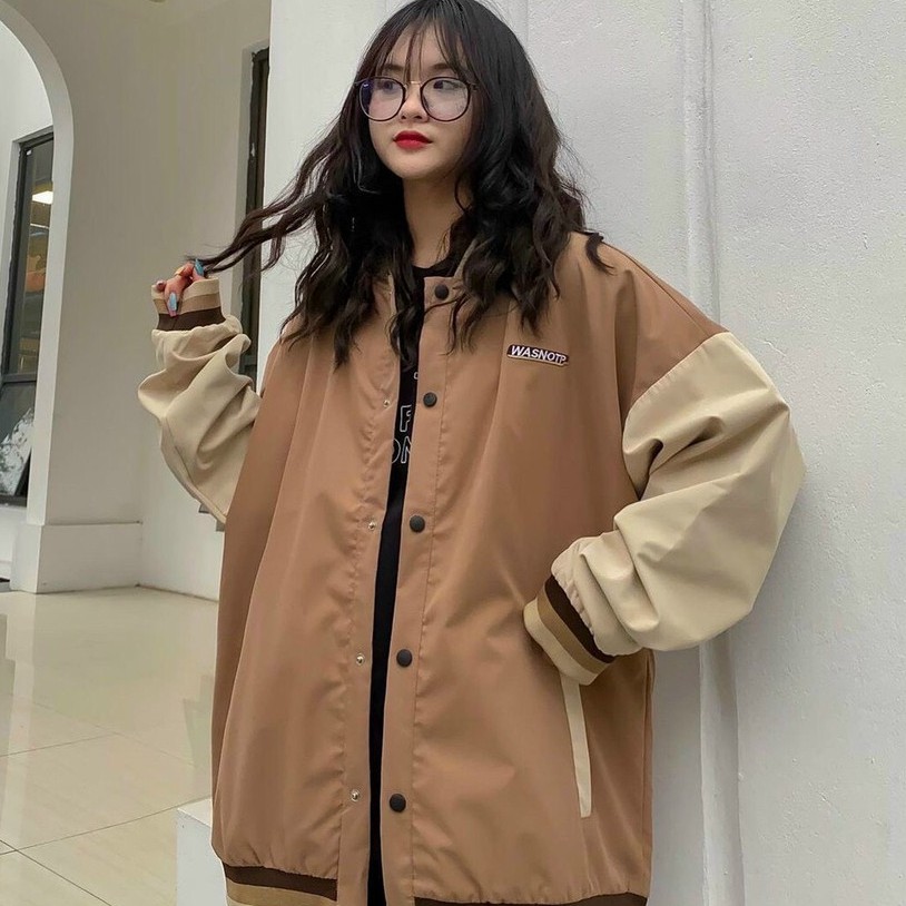 Áo khoác dù bomber unisex form rộng Wanstop phong cách ulzzang Wind | BigBuy360 - bigbuy360.vn