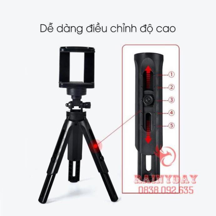 Tripod Support Mini Cho Điện Thoại, Máy Ảnh - Tripod 3 Chân