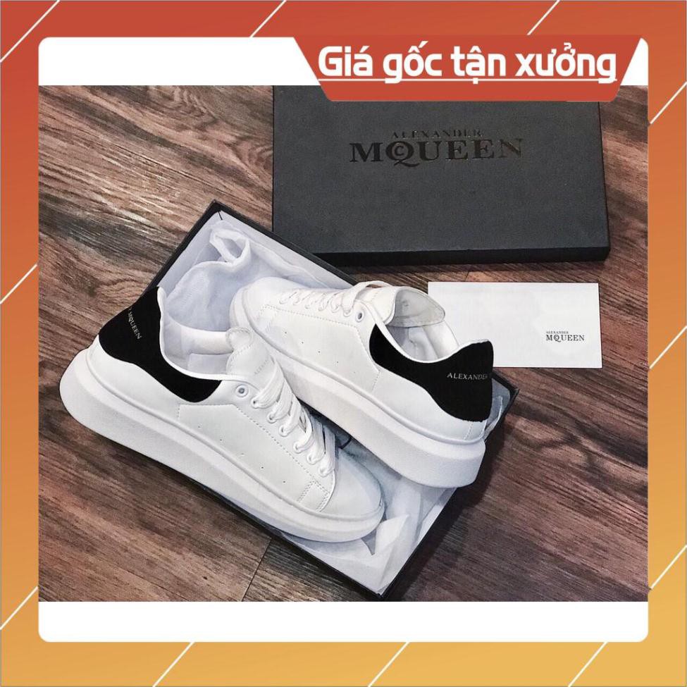 Giày MCQUEEN nam nữ đế độn 3cm [FREESHIP + FULL BOX]