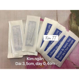100 chiếc kim 1, kim 3 ngắn cắt sẵn máy Thần Thánh, Pro