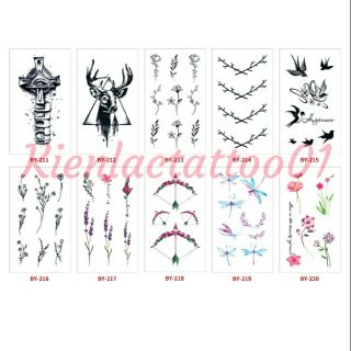 Hình xăm dán tattoo lẻ 10k sỉ 1k