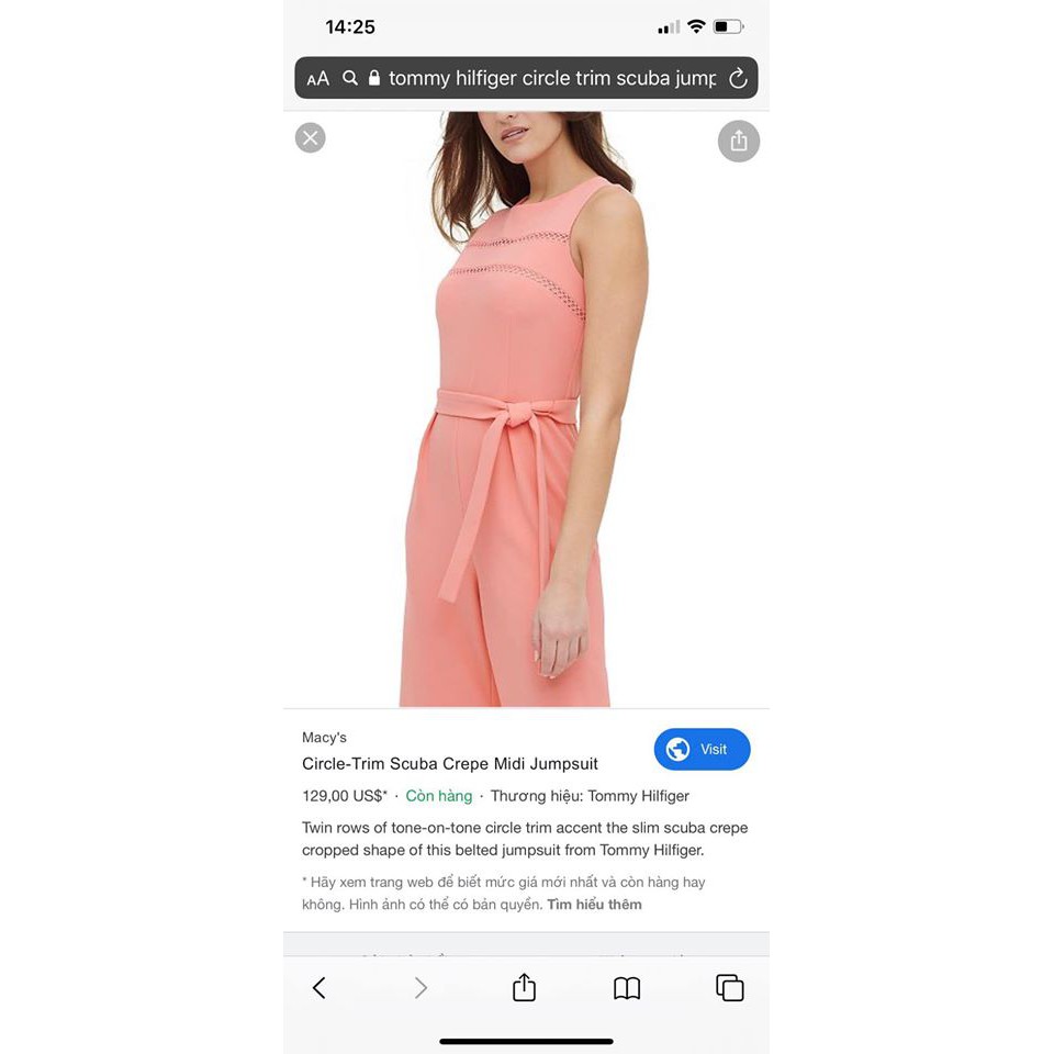 Bộ Jumpsuit 3 màu phối viền ren - hàng dư xịn