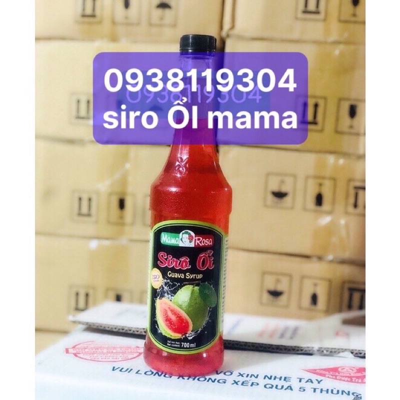 siro ỔI  godenfoam mama rosa 700ml