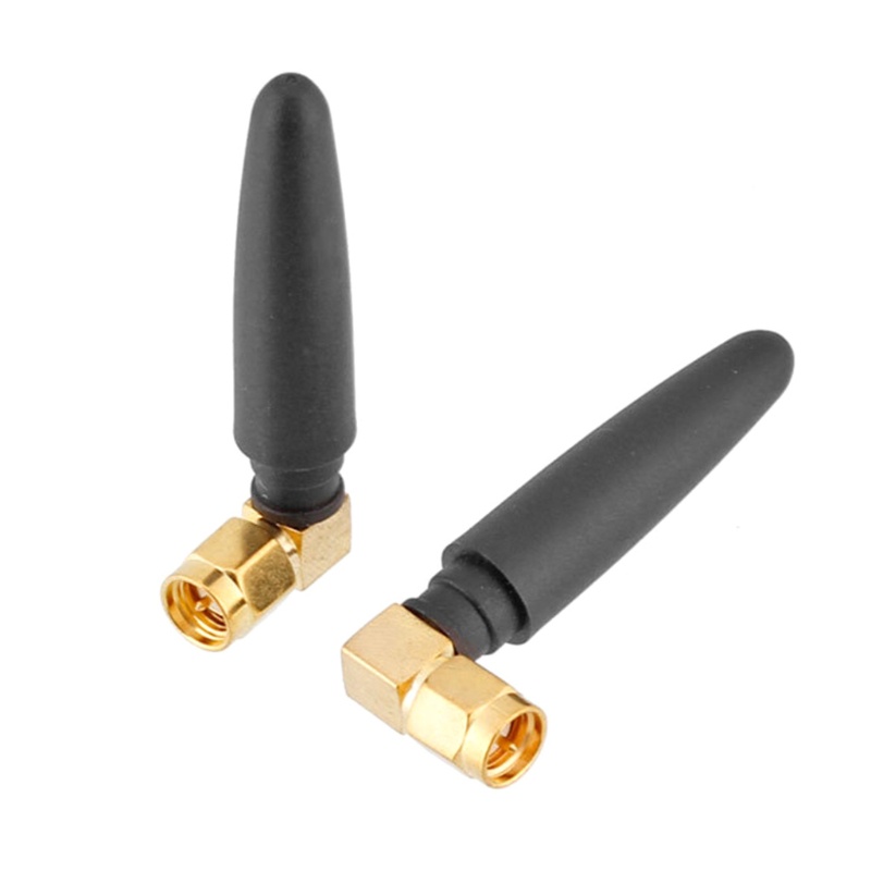 Set 2 Ăng Ten WiFi 2.4GHz / 5.8GHz Băng Tần Kép 3dbi / SMA Cho Thẻ PCI