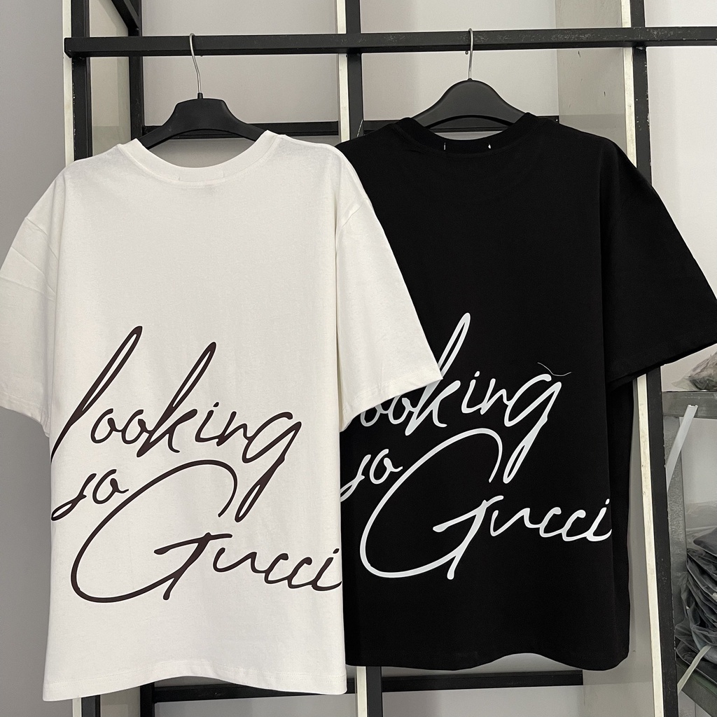 Áo thun Looking Of Gucci xịn dày - 100 % cotton 2c - Mỹ Tú Store