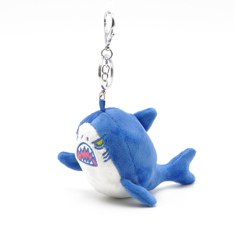 Móc Khóa Key Chain Thú Bông Cá Mập Blue Shark