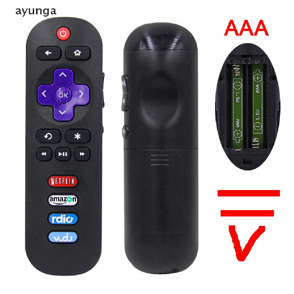 Điều Khiển Từ Xa Thay Thế Chuyên Dụng Cho Roku Tv - E3 Audio Miền Nam