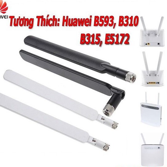 Anten Rời Kích Sóng Bộ Phát Wifi 3G/4G Huawei B593, B310, B315, B890, E5172