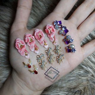 hoa bột nail - hoa rơi - vip nail