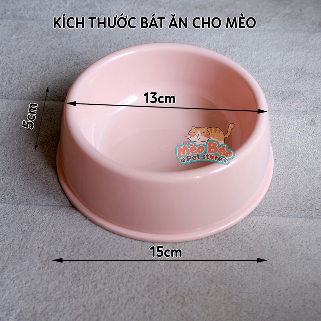 Bát ăn nhựa cho chó mèo -  loại đẹp