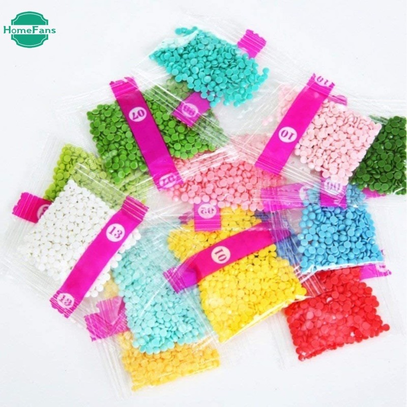 Bộ tranh đính đá tự làm 5D hình đức mẹ Marry và chúa Jesus kich thước 30x40cm