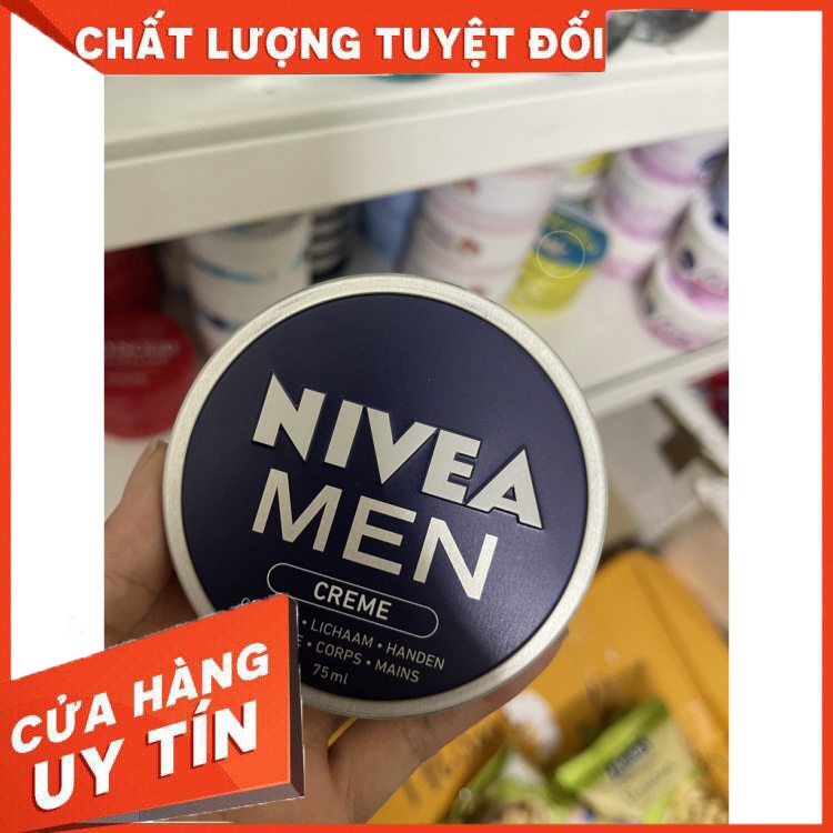 NIVIA MEN CREM -dưỡng mặt và body cho nam-hàng chuẩn đức