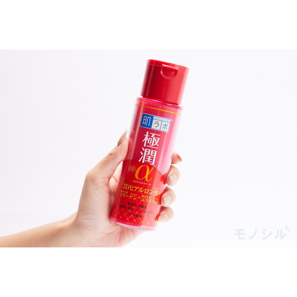 Nước hoa hồng Hada Labo màu đỏ chống lão hóa