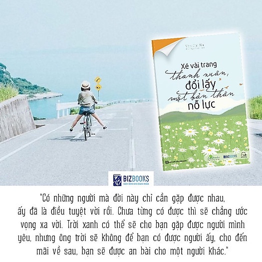 Sách - Xé vài trang thanh xuân, đổi lấy một bản thân nỗ lực Tặng Kèm Bookmark