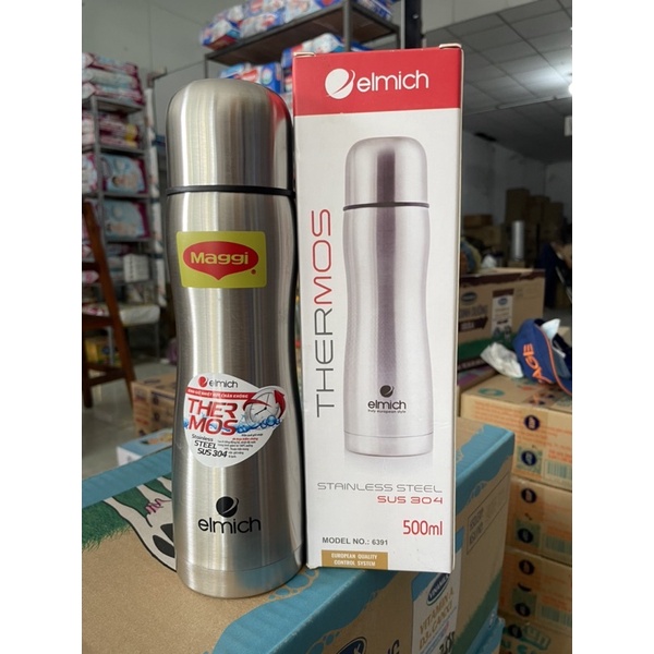 Bình giữ nhiệt ELMICH inox 304 - 500ml