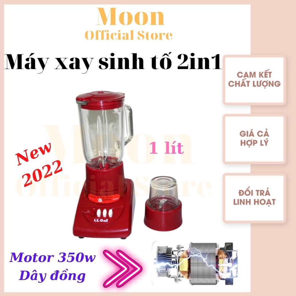 Máy Xay Sinh Tố Đa Năng, Xay Sinh Tố, Xay Tiêu, Hàng Nhập Khẩu Chất Lượng Cao Của Gali 350w, 1L-1501