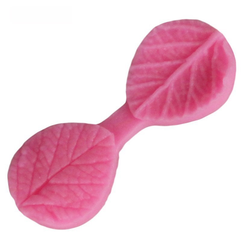 Khuôn Silicone Tạo Hình Cánh Hoa Lá Trang Trí Bánh