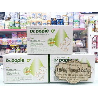 Gạc rơ lưỡi Dr.Papie vệ sinh răng miệng 30 gói