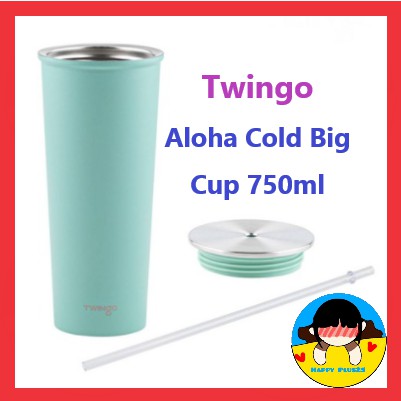 Twingo Big Cốc lạnh 750ml Hàn Quốc Tumbler bằng thép không gỉ