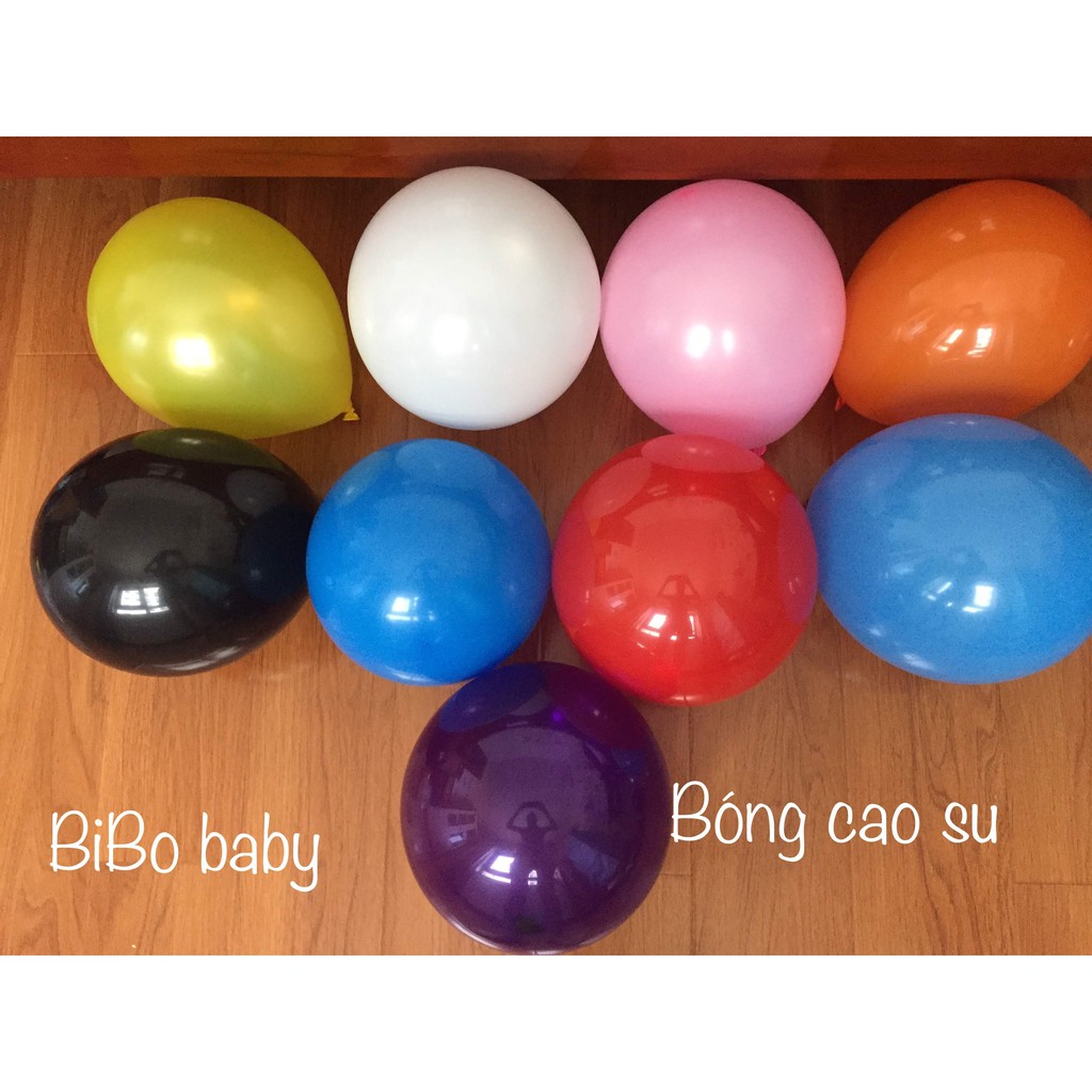 100 bóng cao su thường 10inch/25cm trang trí tiệc