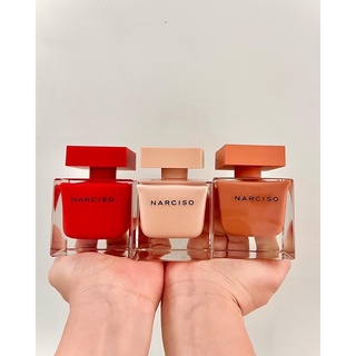 Narciso Eau de Parfum Ambree, Poudree, Rouge 10ml 20ml