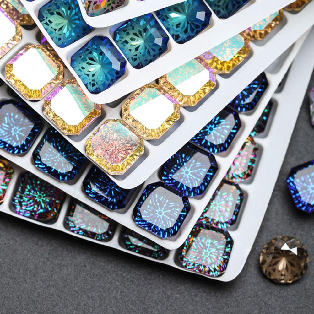 Phụ Kiện Trang Trí Móng Tay Nghệ Thuật|Hạt Lấp Lánh Đầy Màu Sắc Làm Trang Sức Thủ Công DIY|Hạt Charm Trang Trí Móng Tay