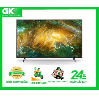 55X8050H MIỄN PHÍ CÔNG LẮP ĐẶT Android Tivi Sony 4K 55 Inch KD55X8050H