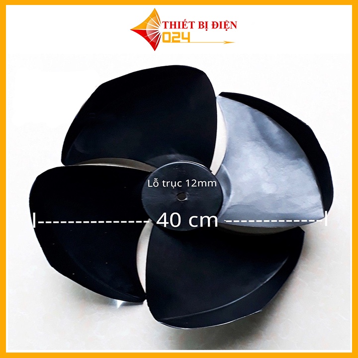 Cánh quạt hơi nước Đường kính 40cm, lỗ trục 12mm,