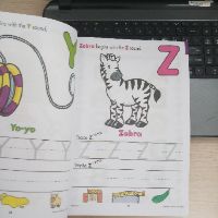 My preschool learning english