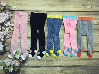 Quần len liền tất cho bé 4th - 3t.