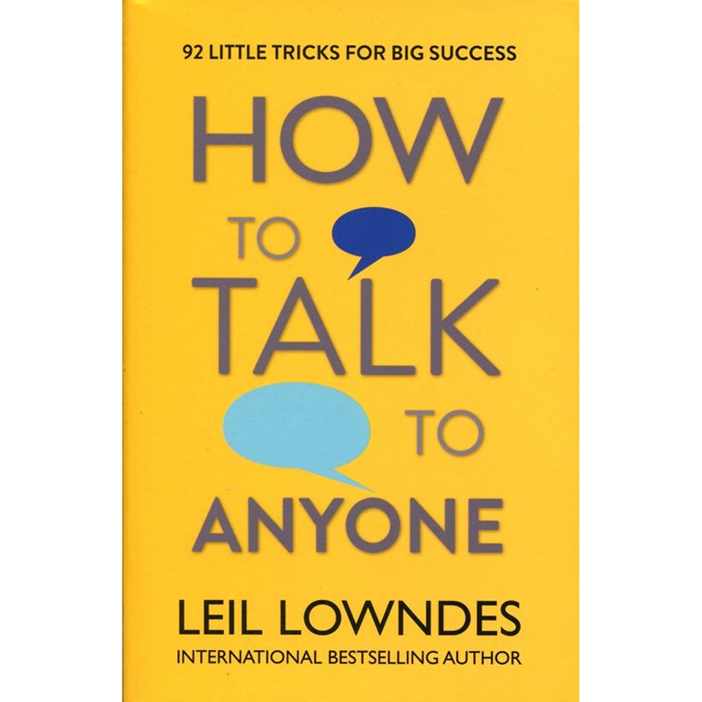 Sách Ngoại văn: How to Talk to Anyone