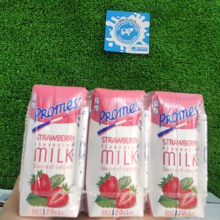 Sữa Tươi Promess Dâu 200ml - Thùng