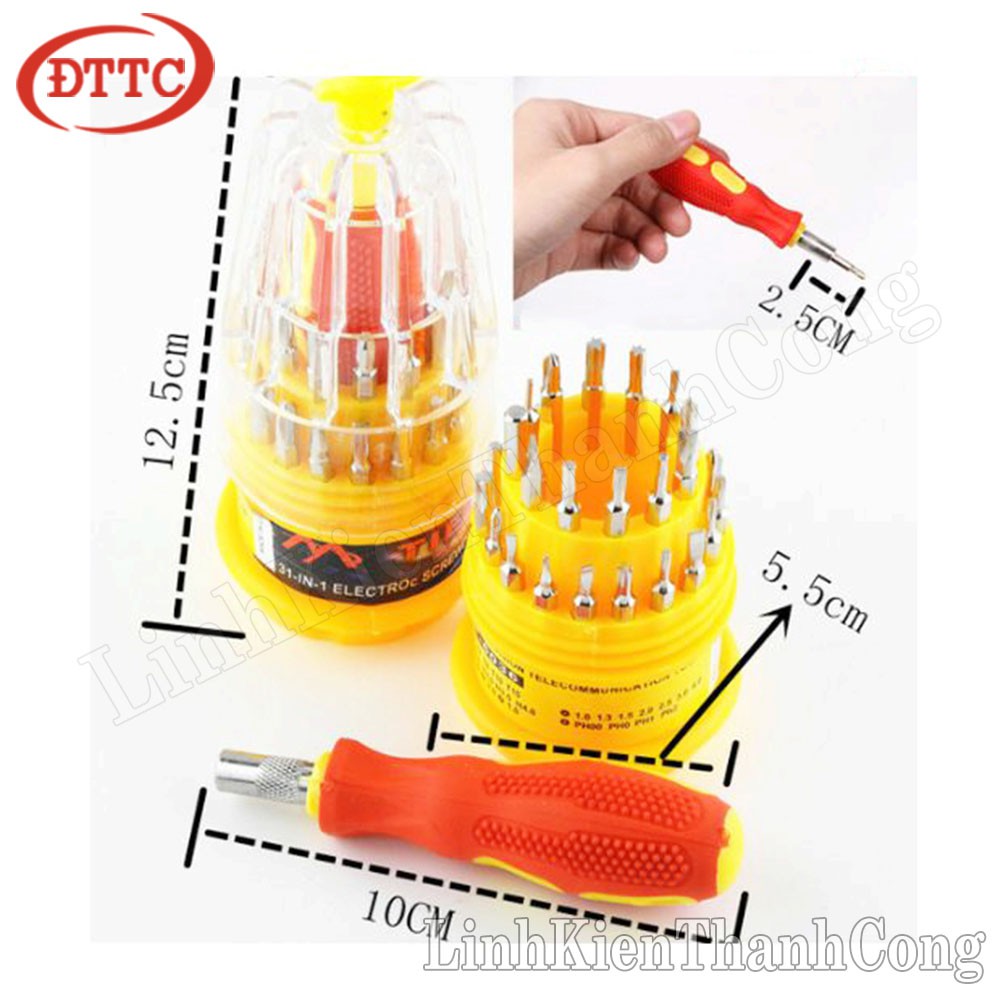 Bộ Tô Vít 31 Đầu Đa Năng
