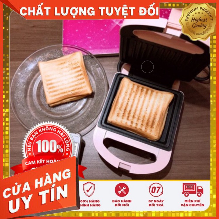 HÀNG CAO CẤP -  (100% Review 5 Sao) Máy kẹp nướng sandwich, nướng bánh mỳ - Bảo hành 12 tháng  - Hàng Cao Cấp