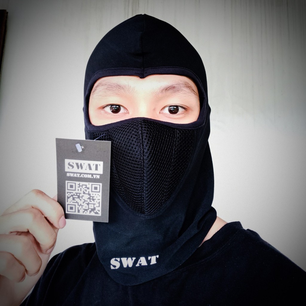KHĂN TRÙM NINJA SWAT 2 LỚP CAO CẤP X2 ( DANH RIÊNG CHO PHƯỢT THỦ)